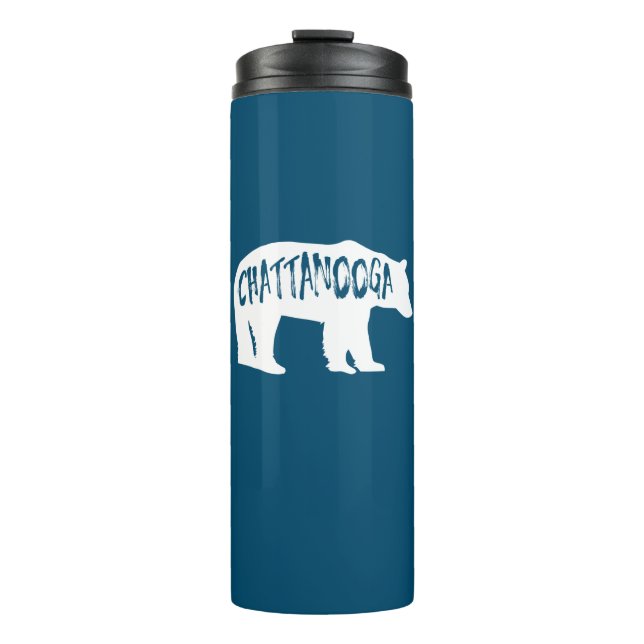 Chattanooga Tennessee Bear Thermosbecher (Vorderseite)