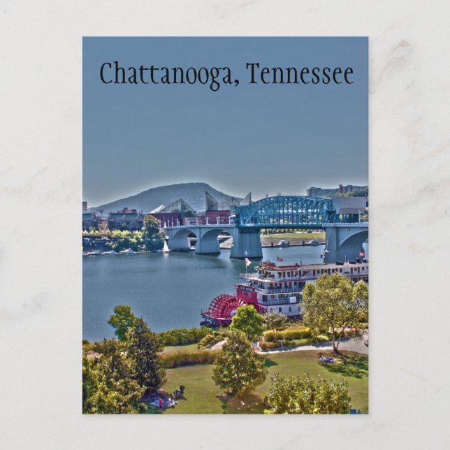 Chattanooga, Tennessee Foto Postkarte (Vorderseite)