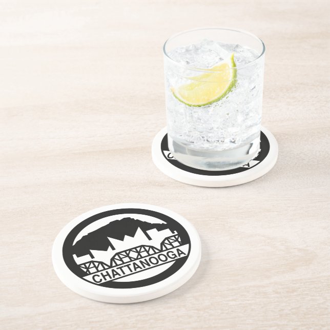 Chattanooga Tennessee Getränkeuntersetzer (Seite)