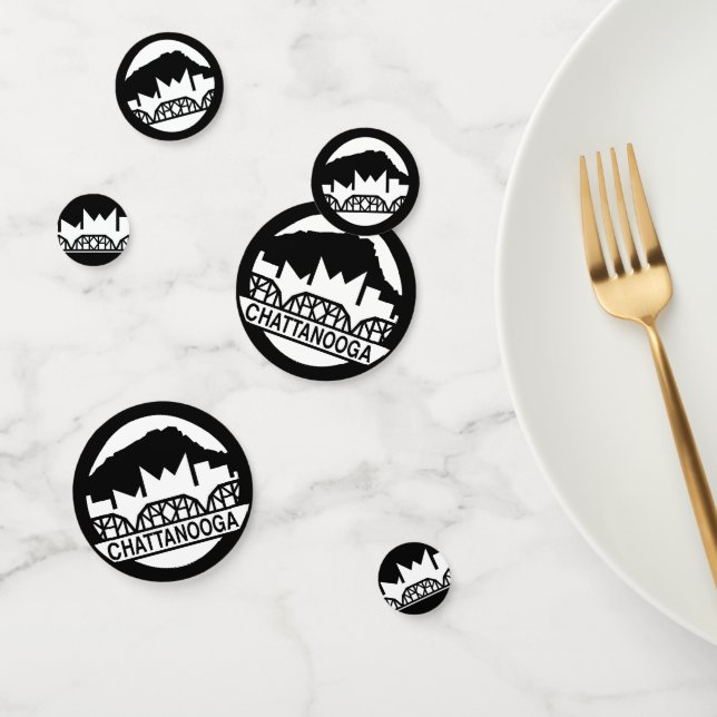 Chattanooga Tennessee Konfetti (Gruppe)