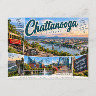 Chattanooga, Tennessee Postkarte