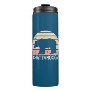 Chattanooga Tennessee Retro Bär Thermosbecher