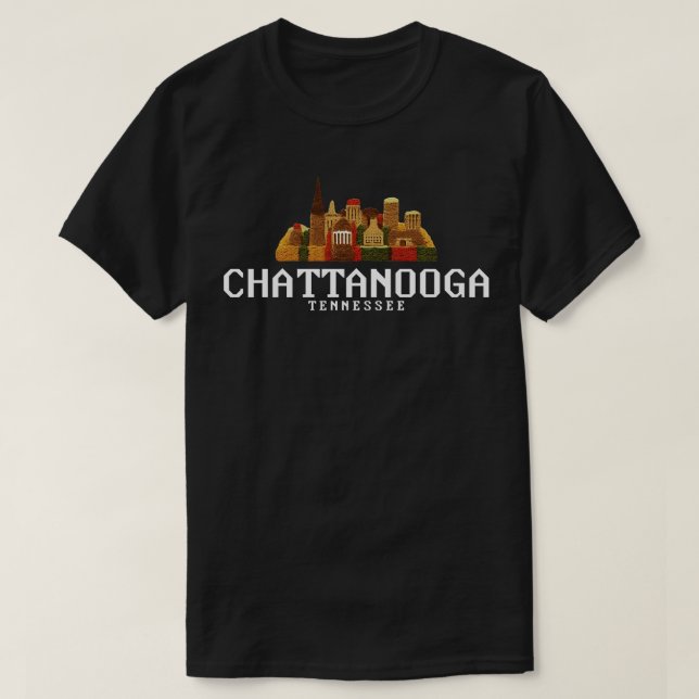 Chattanooga Tennessee T-Shirt (Design vorne)