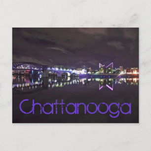 Chattanooga, Tennessee, USA Postkarte