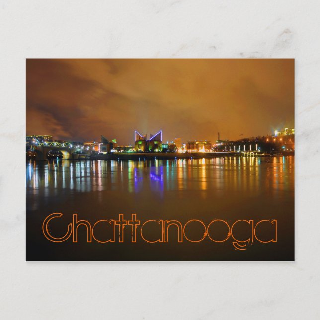 Chattanooga, Tennessee, USA Postkarte (Vorderseite)