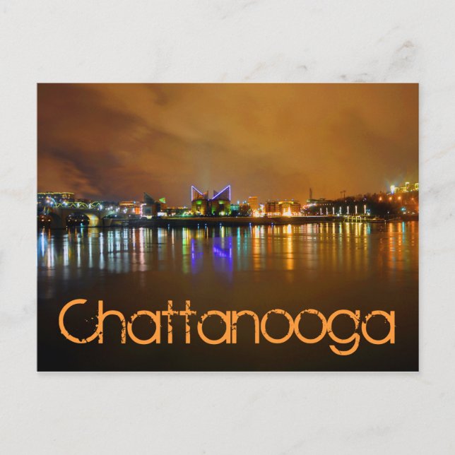 Chattanooga, Tennessee, USA Postkarte (Vorderseite)