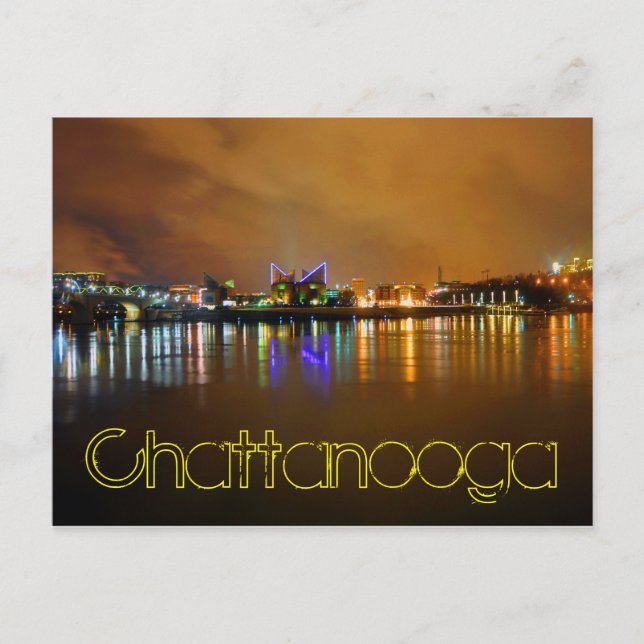 Chattanooga, Tennessee, USA Postkarte (Vorderseite)