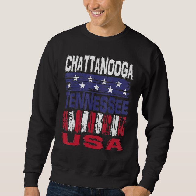 Chattanooga Tennessee Usa Sweatshirt (Vorderseite)