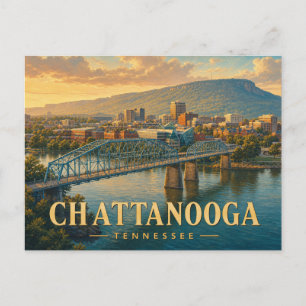 Chattanooga Tennessee Vintage-Reisepostkarte Postkarte