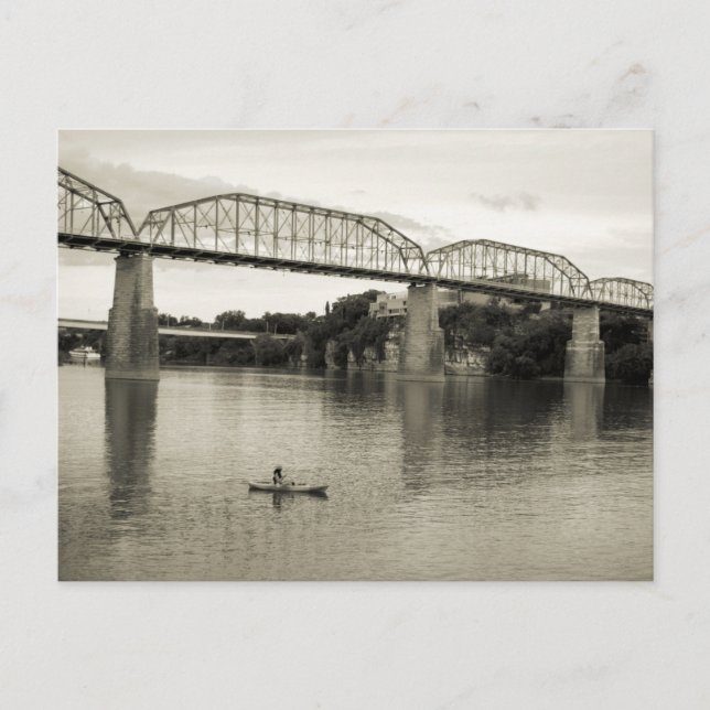 Chattanooga, TN - Walnut Street Bridge Postkarte (Vorderseite)