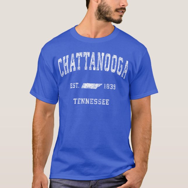 Chattanoogaennesseen Athletic Sports girl T-Shirt (Vorderseite)