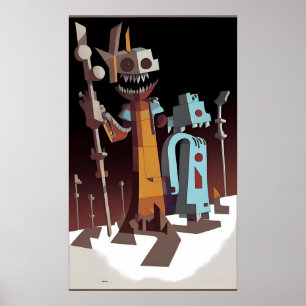 Chatterbox - Ken Gage Surreal Art Poster