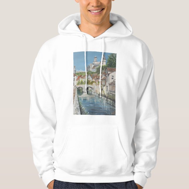 Chattillons sur die Seine Frankreich. 2007 Hoodie (Vorderseite)