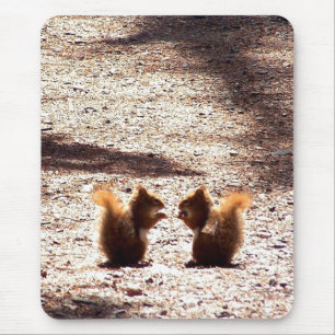 Chatting im Park Mousepad