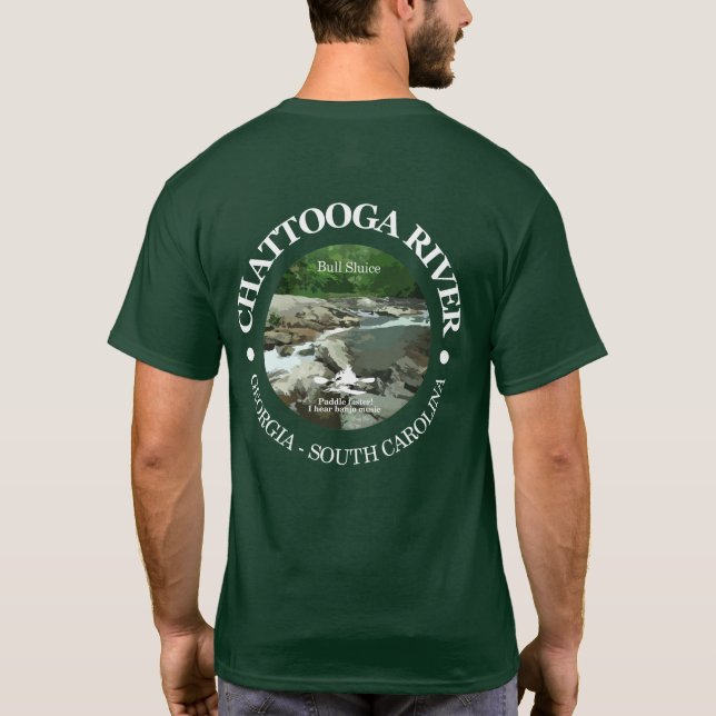 Chattooga River (C) T-Shirt (Rückseite)