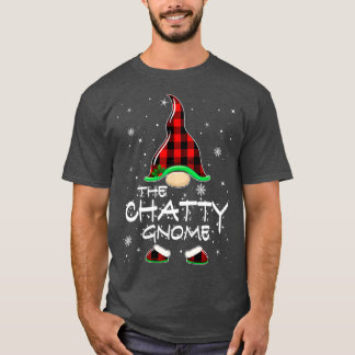 Chatty Gnome Buffalo Kariert Matching Family Chris T-Shirt