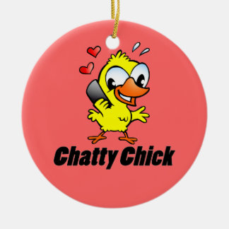 Chatty Küken Keramikornament