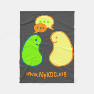 Chatty Nieren-Decke Fleecedecke