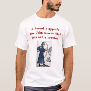 Chaucer-Blog: Gower = Wankere T-Shirt