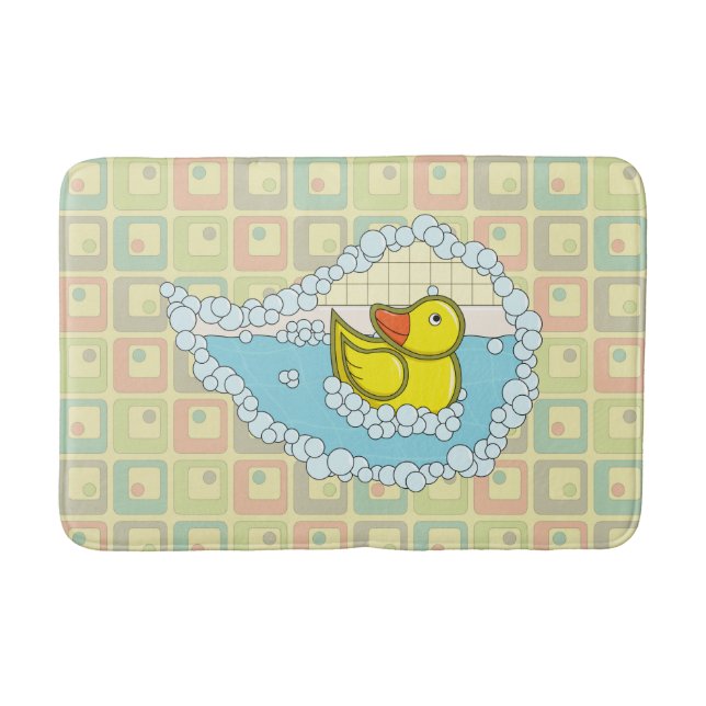 Chaucer der Gummi Duck Bath Mat Badematte (Vorderseite)