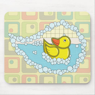 Chaucer der Rubber Duck Mousepad