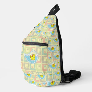 Chaucer die Gummiente Crossbody Bag