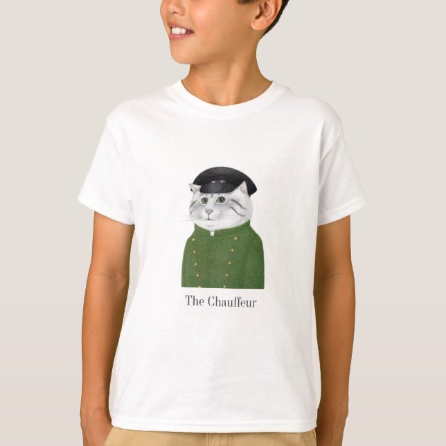 CHAUFFEUR CAT Boys' Basic-T - Shirt (Vorderseite)