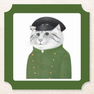 CHAUFFEUR CAT Ticket Paper-Untersetzer Untersetzer