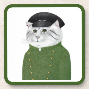 CHAUFFEUR CAT-Untersetzer für Hartkunststoffe Getränkeuntersetzer
