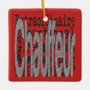Chauffeur Keramikornament