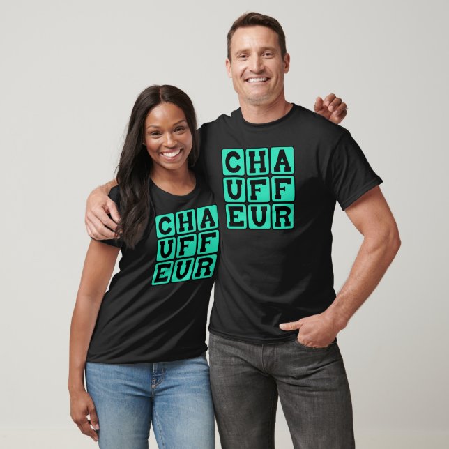 Chauffeur, Limo Fahrer T-Shirt (Unisex)