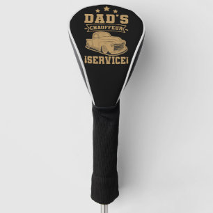 Chauffeur Papa Berufskraftfahrer Vatertag Golf Headcover