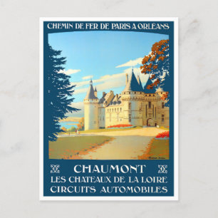 Chaumont Frankreich Vintage-Reisepostkarte Postkarte
