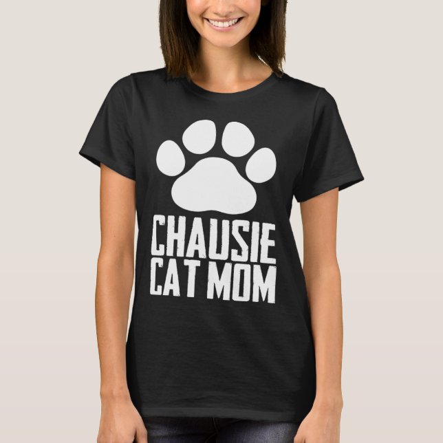 Chausie cat  Chausie  Chausie kitten T-Shirt (Vorderseite)