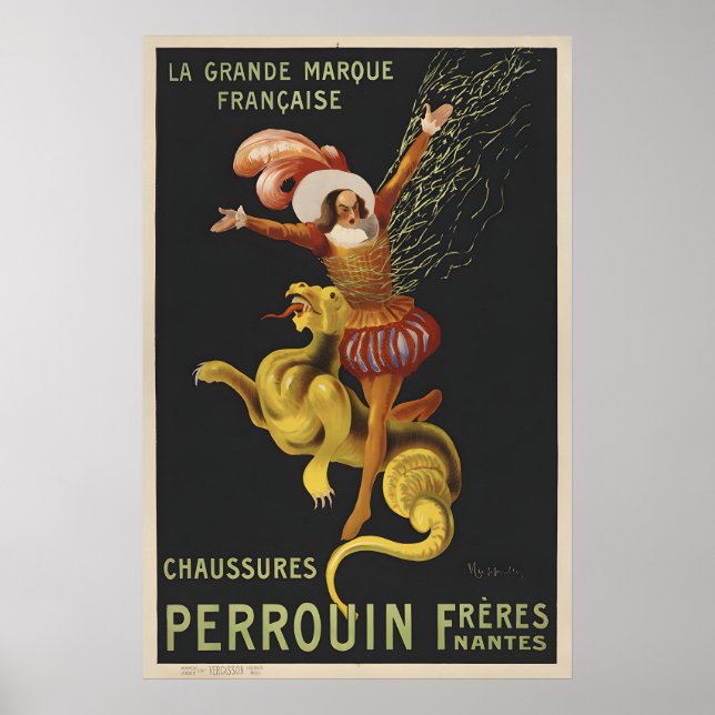 Chaussuers Perrouin Poster Prints - Cappiello (Vorne)