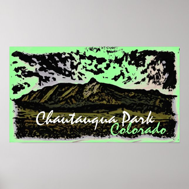 Chautauqua Park Colorado Poster (Vorne)