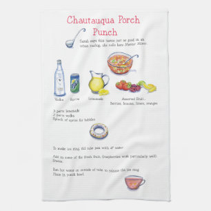 Chautauqua Portaldurchschlag Küchentuch