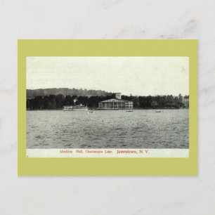 Chautauqua-See, Jamestown NY 1909 Vintage Postkarte