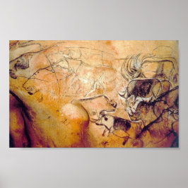 Chauvet Cave Malerei Poster