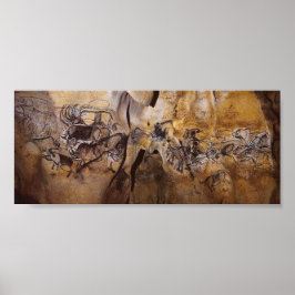 Chauvet Cave Malerei Poster
