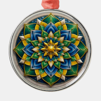 Chaveiro Mandala Luxo - 01 Ornament Aus Metall