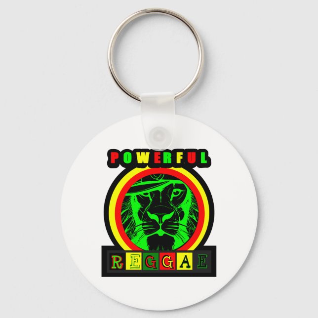 Chaveiro Powerful Reggae Schlüsselanhänger (Vorderseite)