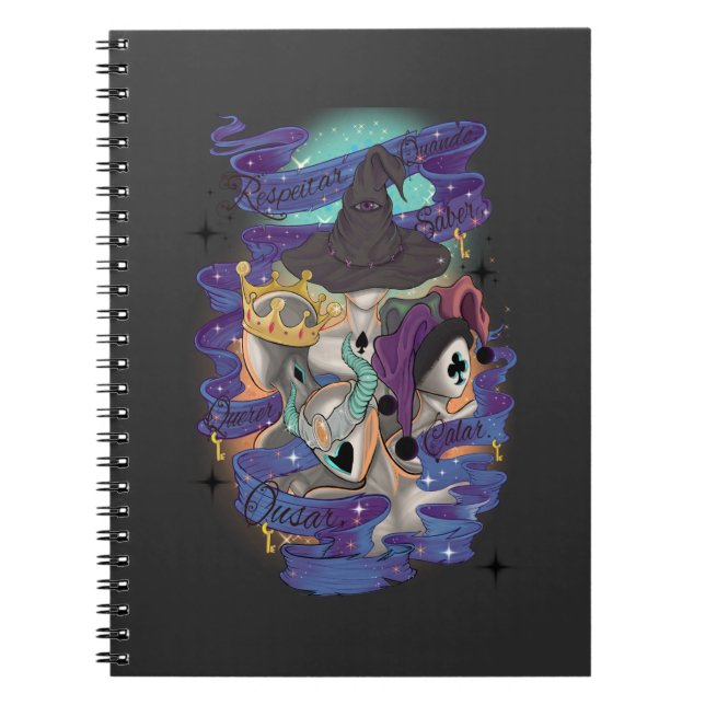 Chaves de eliphas Levi Notizblock (Vorderseite)