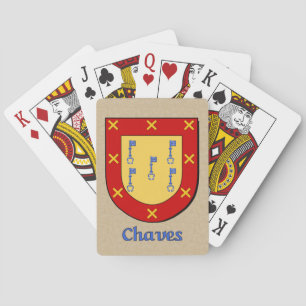 Chaves Heraldic Shield Spielkarten