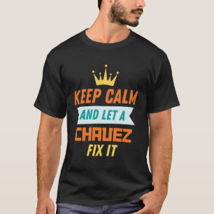 Chavez Familiennamen Tree Wiedersehen T-Shirt