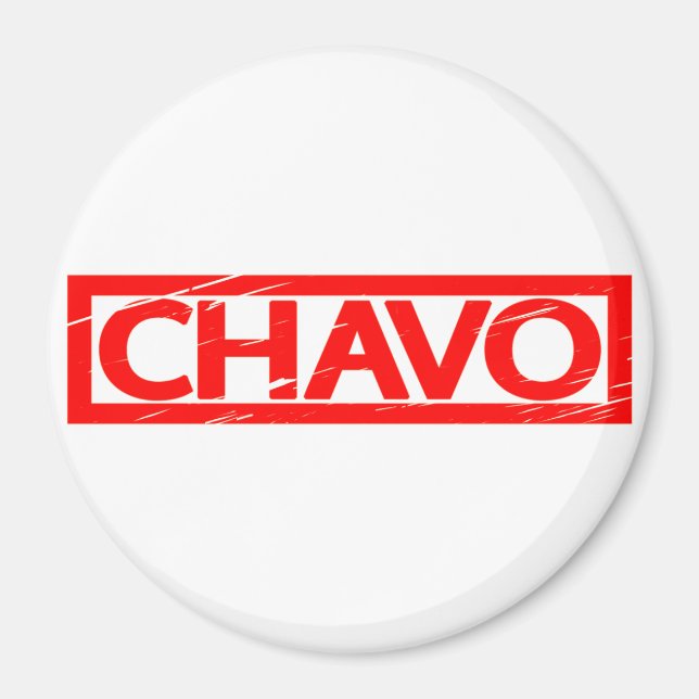 Chavo-Briefmarke Magnet (Vorne)