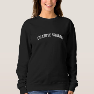 Chayote Squash Vintag Retro Sportarena Funny Sweatshirt