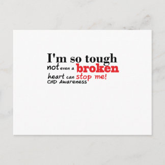 CHD Awareness-Geschenk Postkarte
