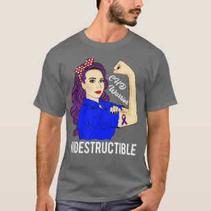 CHD Bewusstsein Geschenke Krieger unzerstörbares H T-Shirt