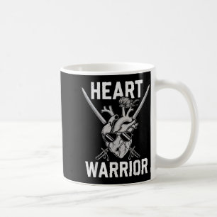 CHD-Bewusstsein Herzkrankheit Mutter Krieger Unter Kaffeetasse